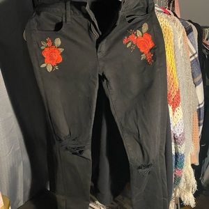 Black American Eagle jeans